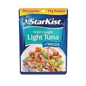 StarKist Chunk Light Tuna in Water, 2.6 Oz, Pack of 12