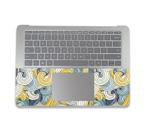 Image of MightySkins Carbon Fiber Skin Compatible with Microsoft Surface Laptop Studio 2 (2023) Full Wrap Kit - Turbulence | Protective, Durable Textured Carbon Fiber Finish | Easy to Apply | Made in The USA