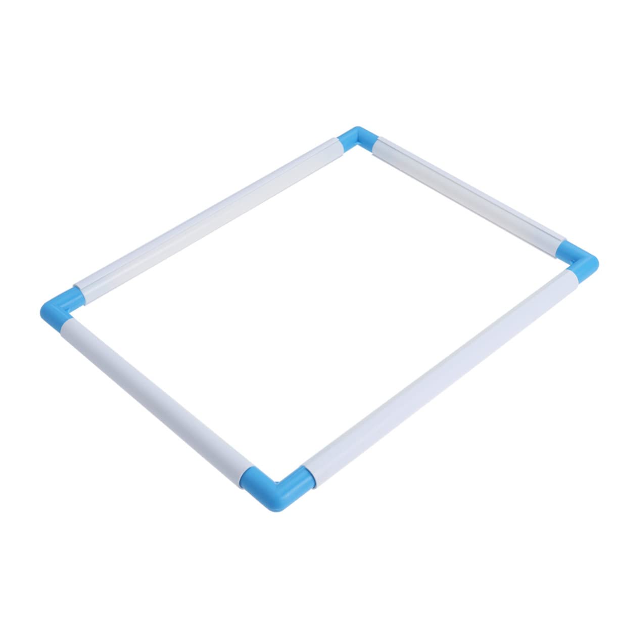 Operitacx Square Embroidery Frame Cross Stitch Stand Clip for Quilting Frames Random Color