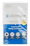 Aller-Ease Maximum Allergy and Bedbug Pillow Protector, King(Package may vary)