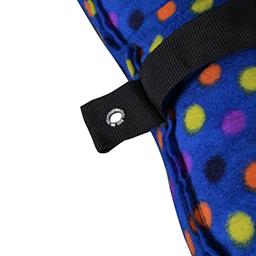 Image of Cotton Swing Chair for Kids Baby's Children Folding and Washable1-3 Years with Safety Belt /Home,Garden Jhula for Babies|Swing for Kids | Seat and Back Side 16x16 inch