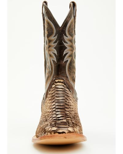 Cody James Men's Exotic Python Western Boot Broad Square Toe - Asr21-204