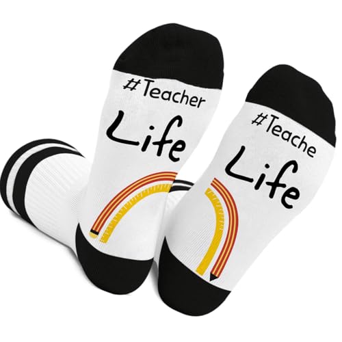 Doreen's Boutique Teacher Socks For Women Men Teacher Life