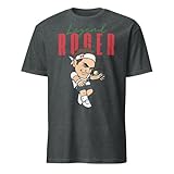 Shopsphère DISTRIBUTION T-Shirt Roger | Tshirt Tennis | Tennis Legend Roger Dark Heather