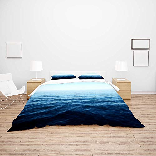 Parure de lit légère et super douce en microfibre polyester King - 4