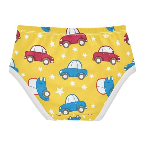 Colorful Cartoon Cars Red Blue Toddler Girls's Underwear 2T 202c11952