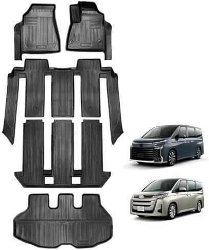 ノア/ヴォクシー，エスクァア80系 ※フロアマットセト，7人乗り，ガソリン車 エスクァイア フロアマット 80系 ヴォクシー ノア ZWR80