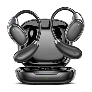 AI Translation Earbuds Real Time,150 Languages Translator Earbuds with 60h Battery & 6 Modes,Open-Ear Wireless Headphone,Translating Device for Audifonos Traductores Inglés Español