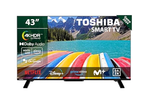 ¿Encuentra el entretenimiento perfecto en tu hogar con este televisor 4K HDR de Toshiba, con acceso a Netflix, Prime Video y más?