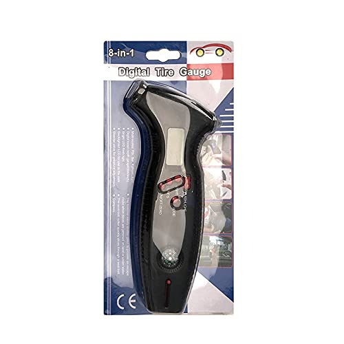 Manometr Cyfrowy miernik ciśnienia w oponach Tester Narzędzie diagnostyczne do opon 0-200 PSI Ciężarówka Motocykl Rower Podświetlenie Wyświetlacz LCD (kolor: 2.0 99.5 PSI) (2,0 99.5 Psi)