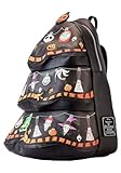 Loungefly Nightmare Before Christmas Tree String Lights Glow Mini Backpack, Black, One Size, Backpack - Image 3