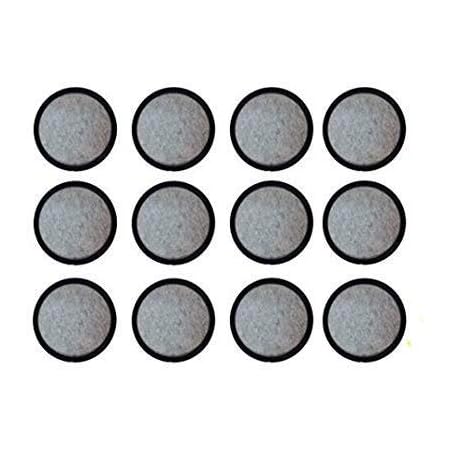 8-Pack Charcoal Water Filters For Coffee Machines - Compatible With DCC Series, Improves Taste, Easy Replacement-261496