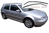 volkswagen golf 3 puertas segunda mano Estos deflectores de ventana en canal se ajustan a: Volkswagen Golf 4, 1997-2004, MK4, modelo de 3 puertas.