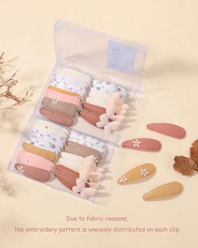 Save 40% on doboi 20Pcs Toddler Hair Clips with Floral Print