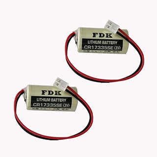 2Pcs CR17335SE 3V Battery for FDK CR17335SE/3V Epson Robot Controller RC Series Battery R13B060003