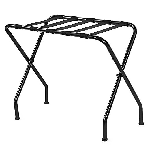 Porta-bagagens dobrável de metal, estrutura de aço, porta-bagagens dobrável para hotel Porta-bagagens dobrável de metal, estrutura de aço, porta-bagagens dobrável para hotel/583