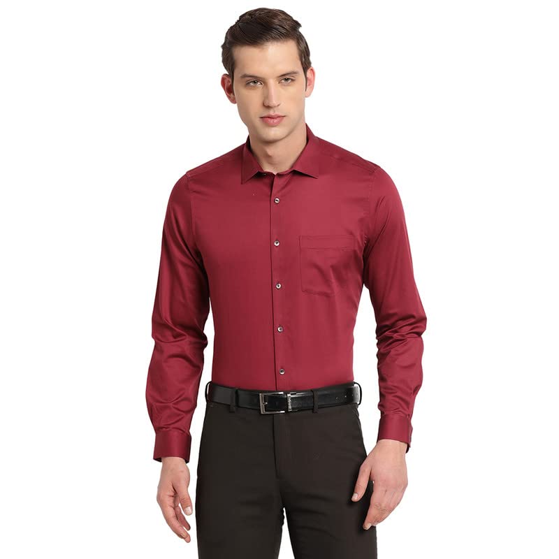 Chemise bordeaux Turtle pour homme idéale pour briller lors de vos soirées de fête