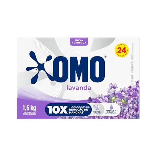 Sabão em Pó Omo Lavanda Edição Especial 1.6Kg, Omo