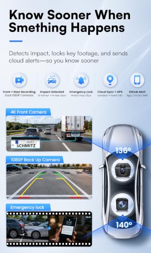 Image of 10 inch QLED Double /Single-DIN AI Car Stereo, Adjustable Screen with Dashcam