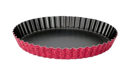 IBILI Tart Mould Venus 32 cm, Steel, Red, One Size