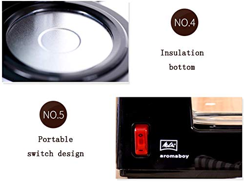 Cafetera automática con filtro y tanque removible 0.35 L miniatura 3