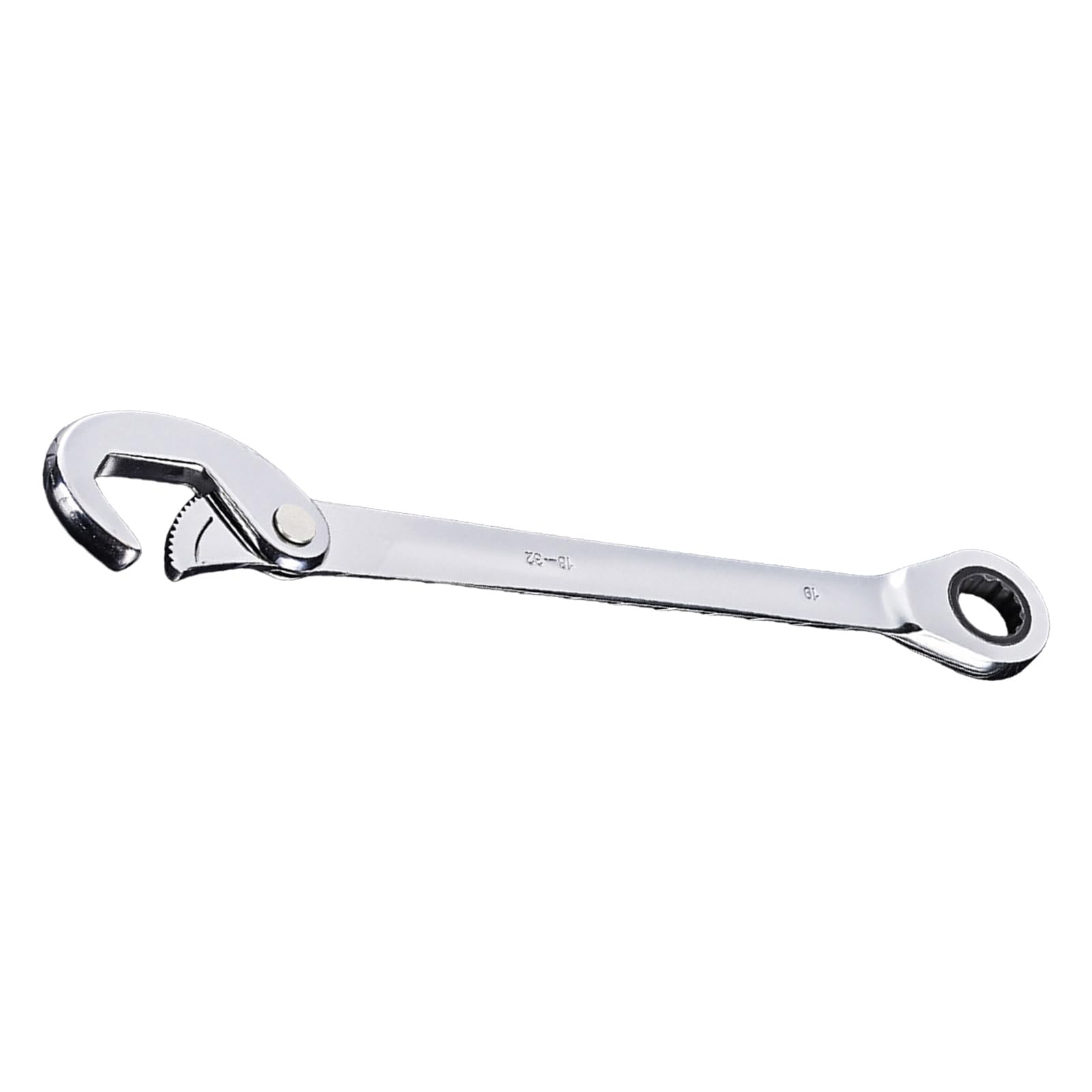 Compactly Ratcheting Wrenches Labor Saving Mechanism Spanner Ideal for Plumbing Installation and Furniture Assembly Alloy Steel Ratcheting Wrench