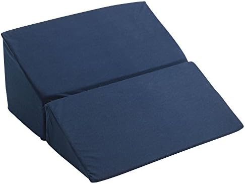 Drive Medical Folding Bed Wedge, 12 Inch (Pack of 1) Blue