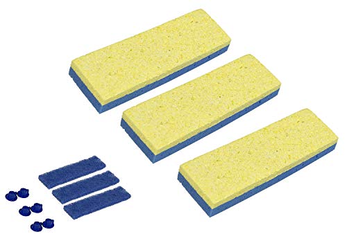 Quickie Automatic Sponge Mop Refill 3 pack