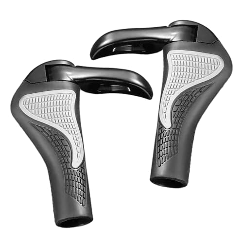 Luieonm Manijas de dirección de bicicleta, asas de dirección antideslizantes Beach Cruiser, 2 x cómodas piezas de repuesto de amortiguación para crucero de playa