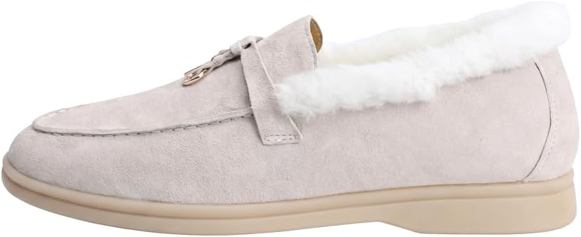 Women’s Summer Charms Suede Loafers – Premium Sheepskin Unlined Upper,Classic or Styles with Metal Detail for Casual, Office, Travel & All Day Wear - Image 2