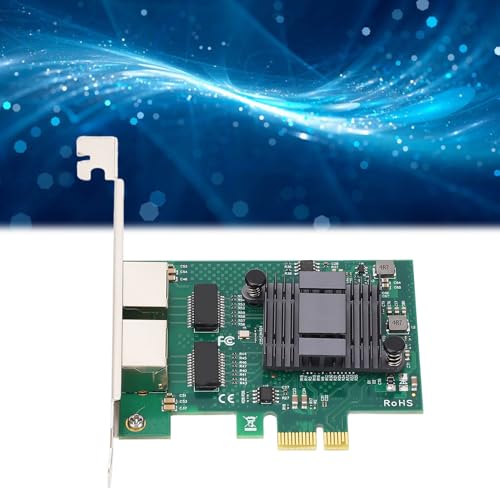 Dual Port Gigabit Network Card for 82575 Chipset High Performance PCIe X1 for Desktops and Servers miniatura 4