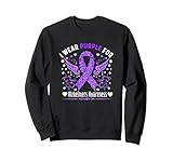 Photo Gallery i wear purple alzheimer s awareness - nastro a farfalla viola felpa Photo Gallery i wear purple alzheimer s awareness - nastro a farfalla viola felpa