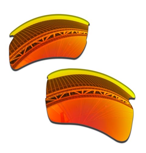 Image of 1.5MM Polarized Replacement Lenses for Oakley Flak 2.0 XL OO9188 59mm Sunglasses, Anti-Scratch | Perfectly Fit