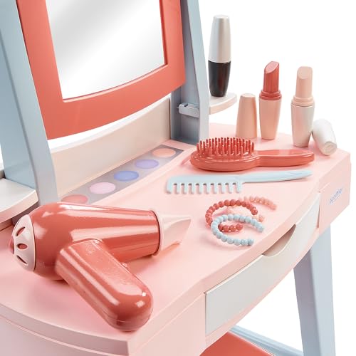 Coiffeuse Enfant ECOIFFIER 1819 – Avec Tabouret et 11 Accessoires - vue 7