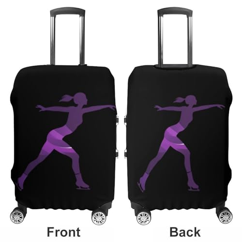 Skating Skater Travel Luggage Cover for Suitcase 19-32 Inches Elastic Washable Baggage Protector3