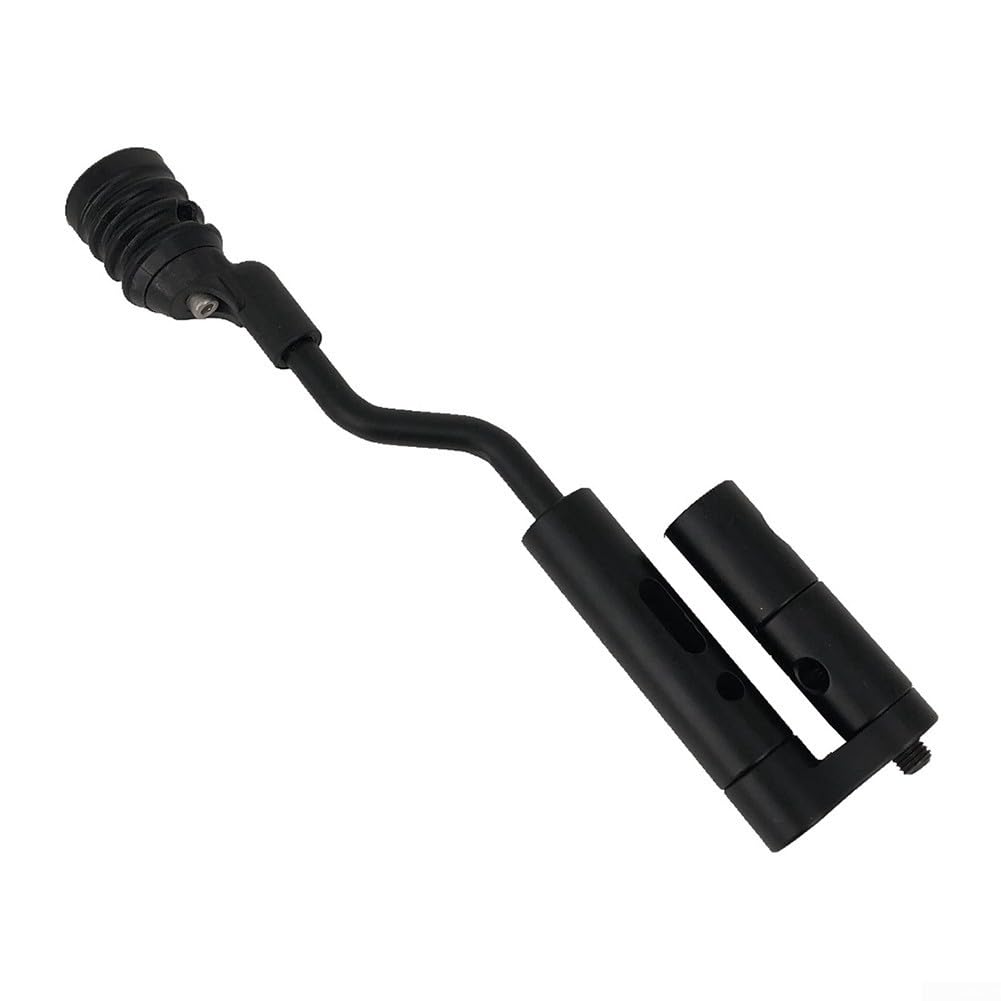 Dispositivo de parada de cuerda de arco compuesto para posiciones de montaje estabilizador, delantero o trasero para absorber energía y amortiguar la vibración