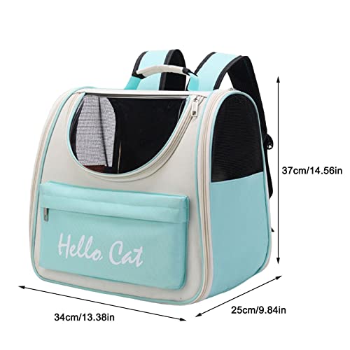 transporte gato | Porta-mochilas Kitty - Mochila impermeável engrossada e respirável para animais es