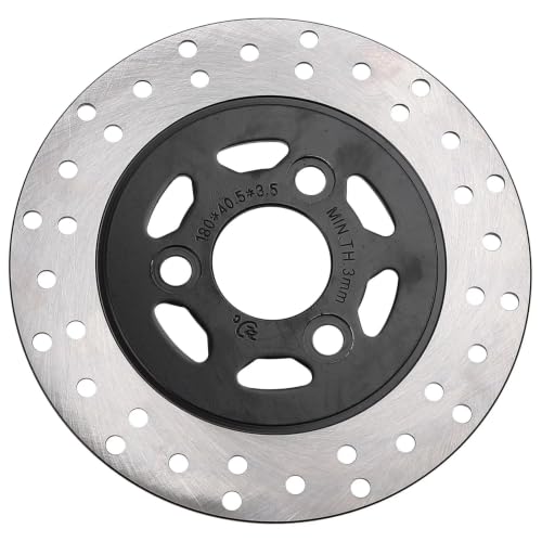 Disque frein avant 180mm en alliage robuste avec 3 boulons pour cyclomoteur Taotao ATM50