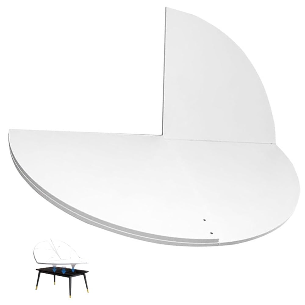 Table ronde pliable extensible de qualité supérieure 160cm