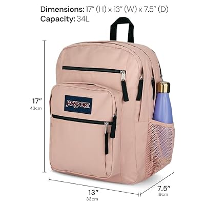 JanSport Laptop Backpack - Computer Bag with 2 Compartments, Ergonomic Shoulder Straps, 15 Laptop Sleeve, Haul Handle - Black