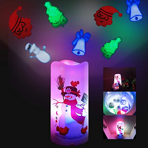 LED Projektionslampe, Weihnachten Projektionslampe, LED Weihnachten projektorLichter, Halloween Projektionslampe, Innen Dekoration für Halloween Weihnachten Ostern Geburtstag Party