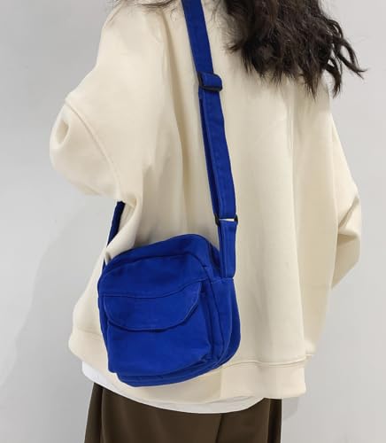 Image of Small Crossbody Bag Cute Purse Mini Canvas Crossbody Purse Phone bag