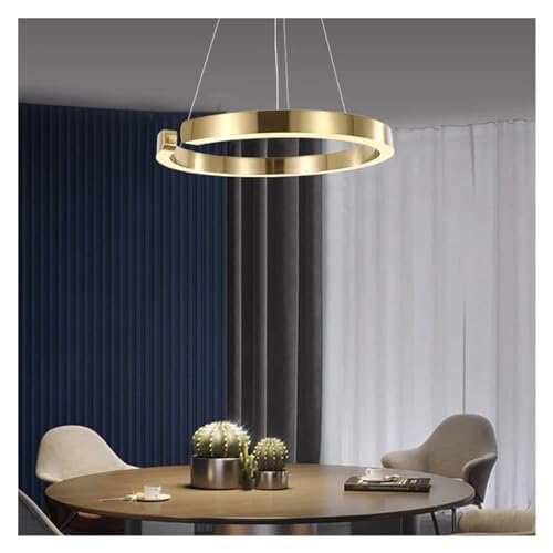 Lumière pendentielle moderne pour salon et salle à manger suspendue chaleureuse