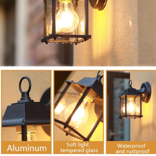 Lumière de balcon extérieure étanche et moderne pour façade et terrasse - 5
