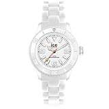 Kollektion : Ice solid Ice-Watch - ICE solid White - Men\'s (Unisex) wristwatch with plaastic strap - 000623 (Medium)