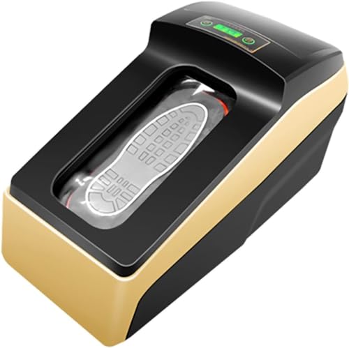 Funzionamento e installazione senza sforzo: goditi un'esperienza senza problemi con la nostra macchina per copriscarpe. Basta appoggiare il piede e lasciare che faccia il suo lavoro. Con una capacità di 1000 copriscarpe per rotolo e uno schermo digitale per il conteggio in tempo reale, tenere traccia delle ricariche è semplice.