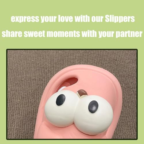 Dog Sandals Tongue, Tongue Kiss The Slipper, Big Eye Dog Slippers 3D Soft Sole Cartoon for Woman & Man4