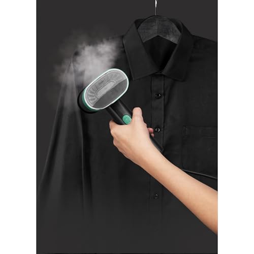 Salter SAL01608 Garment Steamer – Foldable Wrinkle Remover, Clothes Steamer, Handle Folds Flat, Portable, Lightweight, Luggage & Suitcase, 30 Second Fast Heat-Up, 100ml Water Tank, 1.9m Cord, 1200 W - Image 2