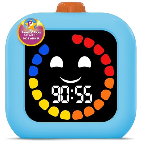 Digital Visual Timer for Kids - Rechargeable 99 Min Timer - Focus & Smoother Routines - Visual Timer for Classroom, ADHD Autism Toddler Support - Daily Use at Home, Therapy or School