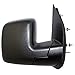 Passengers Power Side View Mirror with Spotter Glass Sail Type Replacement for 2009-2014 E-Series Van AC2Z 17682 AA
